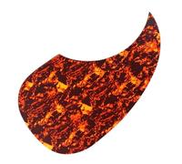 acoustic Guards Self Adhensive Guitar Guard Guitar Pickguard Protects Your Guitar Water Drop Shape 40/41 Inch Acoustic Guitar Folk Guitar Pickguar(Brown)