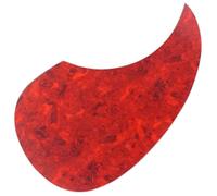 acoustic Guards Self Adhensive Guitar Pickguard Pickguards Parts Protects Your Guitar Water Drop Shape 40 41 Inch Acoustic Guitar(Red 2)