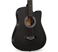 Acoustic Guitar 38" Classical Guitar With Performance Bag Steel String Strap Beginners Adults Guitar Popular Music Playing, 9 Colors,I,bonny369