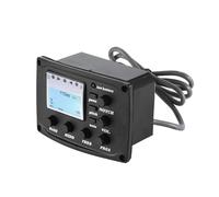 Acoustic Guitar 4-Band EQ Equalizer Tone And Volume Amplifier Preamp Piezo Pickup 6.35mm With Pitch Note LCD Display