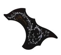 Acoustic guitar accessories 1PC Professional Folk Acoustic Guitar Comma Shape Self- Pick Guard Sticker For Acoustic Guitar (Color : A)