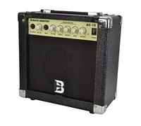 Acoustic Guitar Amplifier 15 Watt Amp 5" Speaker Compact Portable Design Black