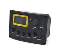 Acoustic Guitar Bass EQ Preamp With Micphone And Tuner 4 Band EQ Equalizer With Tuner Guitar Pickup