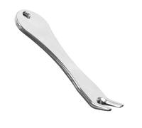 Acoustic Guitar Bridge Pin Puller - 7cm Zinc Alloy Metal Peg Nail Remover, Heavy Duty Folk Guitars String Extractor Tool With Keychain Hole - Compact Luthier Maintenance Accessory For Musicians