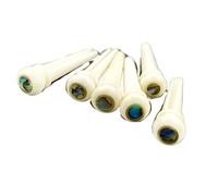Acoustic Guitar Bridge Pins 2 Set Ebony Bone Rosewood Folk Replacement Accessories | Upgrade your guitar’s tone & look with 12 durable bridge pins. Easy fit for most acoustic guitars.