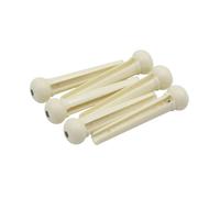 Acoustic Guitar Bridge Pins 30pcs Tuning Tone Pegs Sustain String Nail Fixed Replacement Parts Instruments(White)