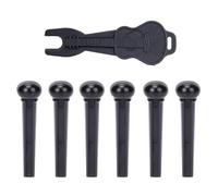 Acoustic Guitar Bridge Pins Pegs With Bridge Pin Puller Replacement Bridge Pin Puller Remover Guitar Parts Durable Guitar Parts(2)