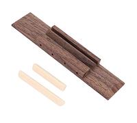 Acoustic Guitar Bridge, Rosewood Ukulele Bridge Nut & Saddle Violin Bridge Guitar Bridge Ukulele Accessories for Ukulele Acoustic Guitar Mandolin Banjo