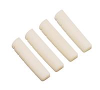 Acoustic Guitar Bridge Saddle Nut - White Guitar Bone Bridge Acoustic Guitar Bone, Guitar Cattle Bone Bridge Pins, Replacement Parts For Guitar - 4 Upper Pillows