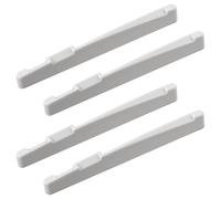 Acoustic Guitar Bridge Saddle Replacement for Graphtech PQ-9272-C0 TUSQ Bridge Saddles Acoustic Guitar Replacement Parts Fit for 72mm Bridge Slot（4-Pack）
