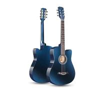 Acoustic Guitar Bundle for Beginners Adults, Full Size Cutaway Folk Guitar with Gig Bag and Tutorial Kit