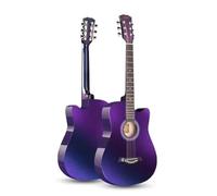 Acoustic Guitar Bundle for Beginners Adults, Full Size Cutaway Folk Guitar with Gig Bag and Tutorial Kit