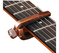 Acoustic Guitar Capo Guitar Capo Adjustable Roller Metal Perfect Quick Change Tune for Electric Acoustic, Bass, Violin, and Ukulele(Burgundy)