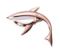 Acoustic Guitar Capo, Metal Chain Capo - Shark Shape Guitar Capo, Cool Lightweight Guitar Capo for Music Enthusiast Guitar Accessories
