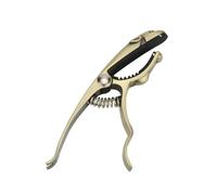Acoustic Guitar Capo Professional Acoustic Guitar Capo Transfer Clip Zinc Alloy for Ukulele Bass String Instruments Accessories(Gold)