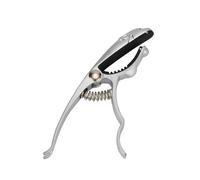 Acoustic Guitar Capo Professional Acoustic Guitar Capo Transfer Clip Zinc Alloy for Ukulele Bass String Instruments Accessories(Silver)