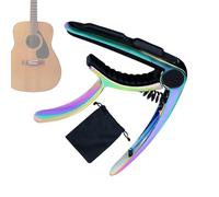 Acoustic Guitar Capo - Ukulele Clamp Accessories - Portable Heavy-Duty Guitar Capo for Stage Performance, Live Concert, Practice, Recording Sessions, Music Classroom