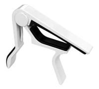Acoustic Guitar CapoGuitar Capo Polished Reusable Replacement Alloy Capo for Electric/Acoustic/Folk/Classic Guitar, Bass, Ukelele, White for 6 String Accessories