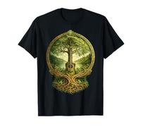 Acoustic Guitar Celtic Green Tree of Life St. Patrick's Day T-Shirt