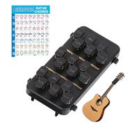 Acoustic Guitar Cord Printer,Portable Trainer Gadgets - Guitar Learning Aids | For Adults And Kids, Players, Home, School, Studio, Travel And Rehearsal