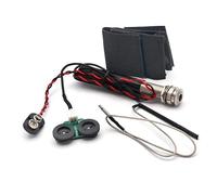 Acoustic Guitar Endpin Output Preamp Pickup kit with Volume and Tone Tuning Knob