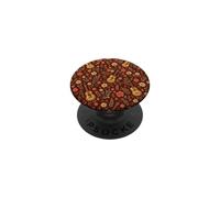 Acoustic Guitar Floral Pattern Wildflower Music Botanical PopSockets Adhesive PopGrip
