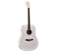 Acoustic Guitar For Beginner Adult, 41in Classical Acoustic Guitar With Bag for Performers, and Enthusiasts(White)