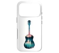 Acoustic Guitar Forest Lake Nature Scenery Lover Case for iPhone 17 Pro