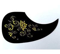 ACOUSTIC GUITAR GOLD PATTERN SCRATCH PLATE PICK GUARD PICKGUARD SCRATCHPLATE