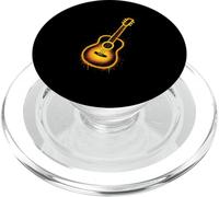 Acoustic Guitar Graffiti Illustration PopSockets PopGrip for MagSafe