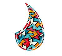 Acoustic Guitar Guard Drop-shaped Guard 38-41 Inch Folk Decorative Strumming Stickers