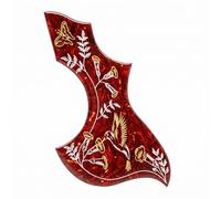 Acoustic Guitar Hummingbird Pickguard Thickened 2mm Self Adhensive for Acoustic Professional Guitar Replacement Parts ，Tortoise