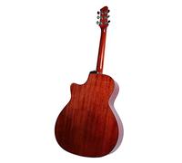 Acoustic Guitar, Indian Rosewood Folk Guitar Beginner Starter Pack Long Service Life for Beginners (Sunset Color)