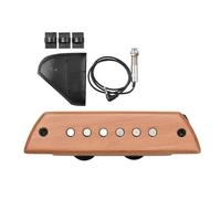 Acoustic Guitar Magnetic Pickup Mahogany Wood Passive Magnetic Soundhole Guitar Pickup