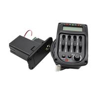 Acoustic Guitar Onboard Preamp 4-Band EQ Qualizer Built-in Chromatic Tuner Phase Reversal LCD Guitar Pickup
