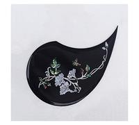Acoustic Guitar Pickguard 2.0mm Thickness Hand Painting Finish Self Sticker Guitar Pickguard Acoustic Guitar Pickguards (Color : 08)