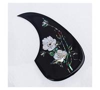 Acoustic Guitar Pickguard 2.0mm Thickness Hand Painting Finish Self Sticker Guitar Pickguard Acoustic Guitar Pickguards (Color : 06)