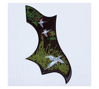 Acoustic Guitar Pickguard 2.0mm Thickness Hand Painting Surface Self Sticker Acoustic Guitar Pickguard