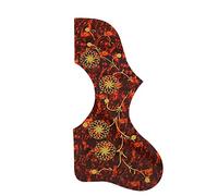 Acoustic Guitar Pickguard Acoustic Guitar 43 Inch Guitar Guard Plate Guitar Box Panel Pickguards Strum Guard Plate (Color : 02)