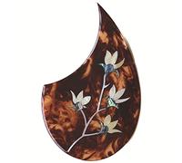 Acoustic Guitar Pickguard Acoustic Guitar Elastic Pickguard Scratch Guard With Flower Pattern Easy To Install