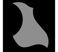 Acoustic Guitar Pickguard Acoustic Guitar Pickguard Sticker Transparent And Turtle Shell Color(B)