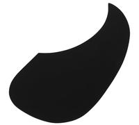 Acoustic Guitar Pickguard Celluloid Self Adhesive Waterdrop Style Black | Protective Surface Cover, Teardrop Shape, Acoustic Fit, Replacement Accessory, Classic Black Finish