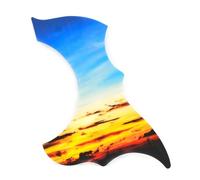 Acoustic Guitar Pickguard Colorful Personalized Bird-shaped Acoustic Guitar Pickguard Guitar Pickguard Guitar Strum Baffle(D)