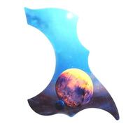 Acoustic Guitar Pickguard Colorful Personalized Bird-shaped Acoustic Guitar Pickguard Guitar Pickguard Guitar Strum Baffle(B)