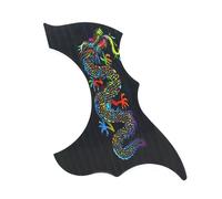 Acoustic Guitar Pickguard Colorful Personalized Bird-shaped Acoustic Guitar Pickguard Guitar Pickguard Guitar Strum Baffle(I)