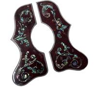 acoustic guitar pickguard For Acoustic Guitar Pickguard 2mm Thick Pickguard Acoustic Guitar Pickguard Replacement Accessories (Color : B-R L)