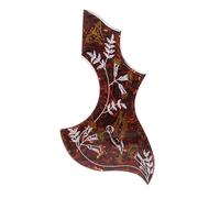 Acoustic Guitar Pickguard for Gibson Hummingbird Scratch Plate Self Adhensive Thickness 2 MM 40-43” Folk Acoustic Guitar Universal Scratch Resistant Plate