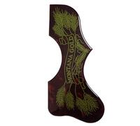 Acoustic Guitar Pickguard, for Gibson J-200 SJ-200, 2MM Thick Scratch Plate, Self-Adhesive Guitar Pick Guard, Universal Fit for 41-42 Inch Acoustic Guitar (B-style)