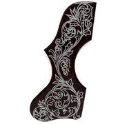 Acoustic Guitar Pickguard for Gibson J200 / SJ200 Abalone Shell Pickguard Self-Adhesive 3M Backing 2mm Thick - Fits 40"-42" Acoustic Guitars - Right/Left Hand Options (SN20 - Left)