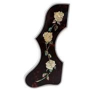 Acoustic Guitar Pickguard for Gibson J200 / SJ200 Abalone Shell Pickguard Self-Adhesive 3M Backing 2mm Thick - Fits 40"-42" Acoustic Guitars - Right/Left Hand Options (SN16 - Left)